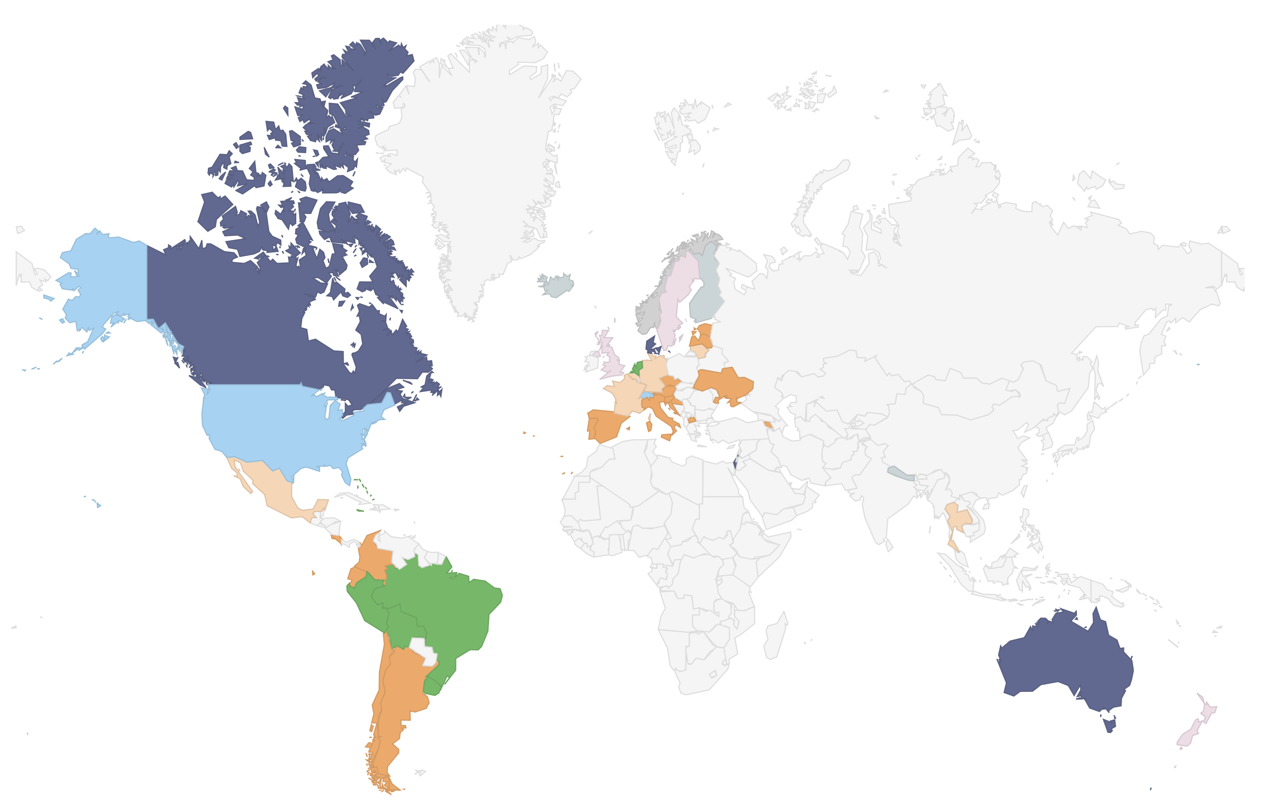 Global Psychedelic Map